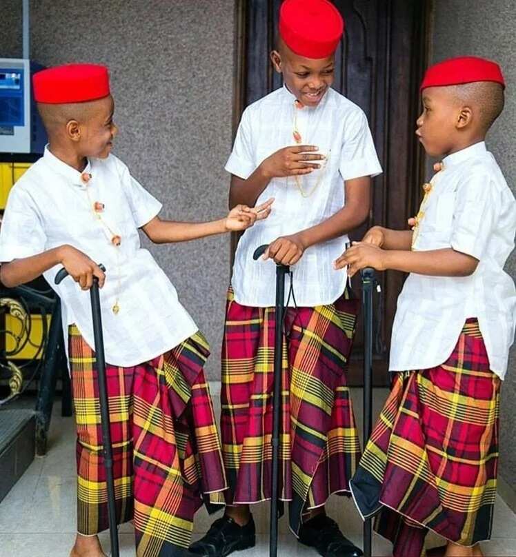 Igbo traditional attire boys