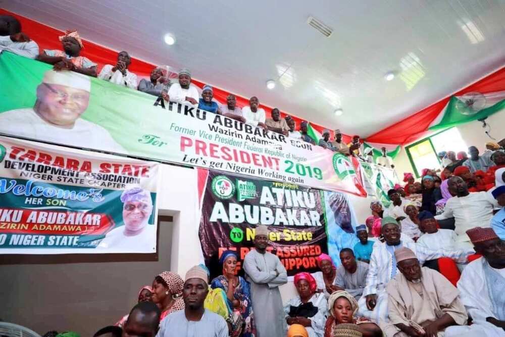 2019: Atiku ya dauki wani alkawari yayin murnar tarbar da aka yi masa a jihar Neja, duba hotuna