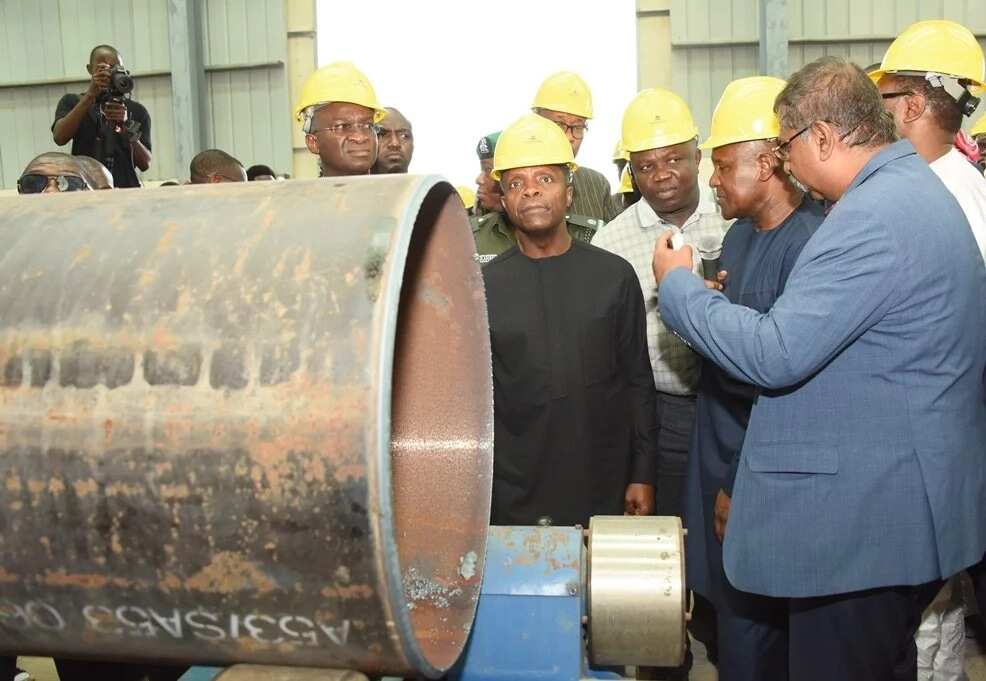 Vice president, ministers visit Dangote Lekki refinery