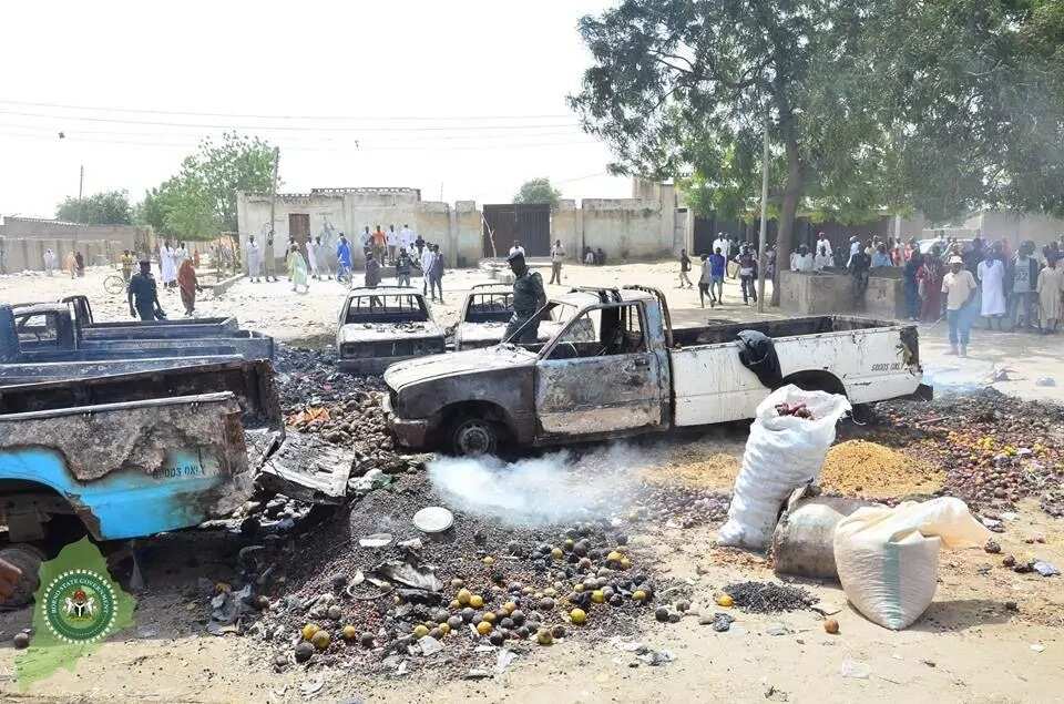 Borno bombing: Shettima visits, donates to victims, urges proper treatment