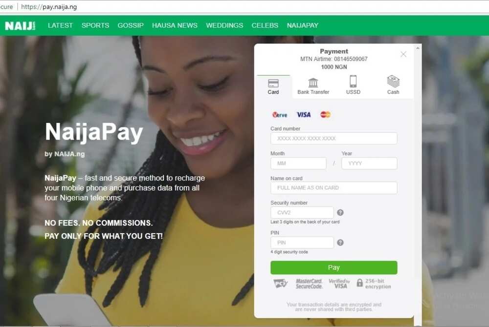Legit.ng launches Naija Pay - The most convenient way to buy airtime and data! Legit.ng launches Naija Pay - The most convenient way to buy airtime and data!
