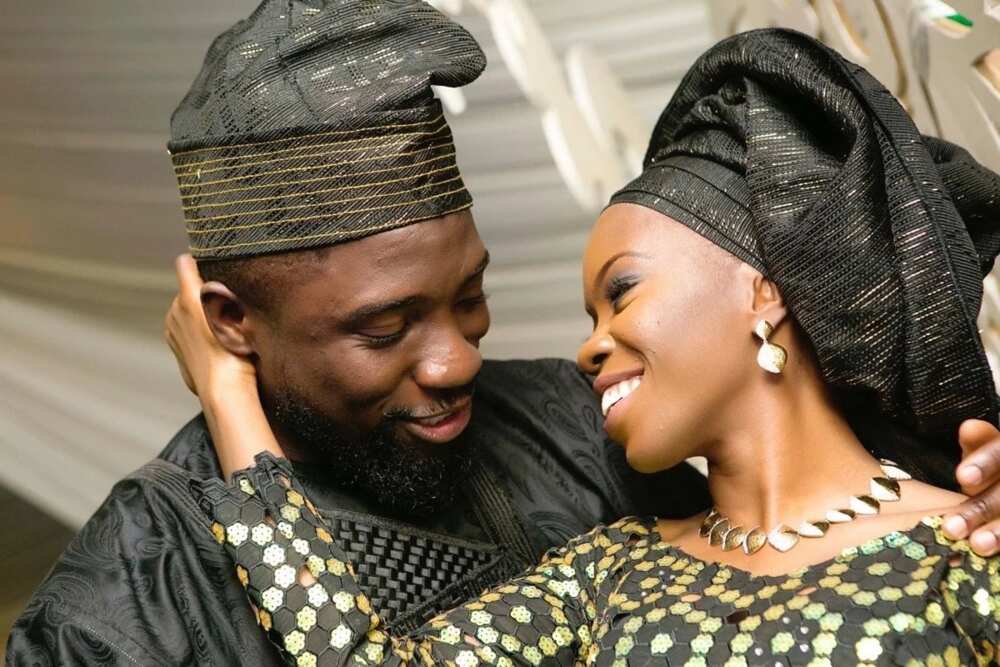 Yoruba couple choosing a name