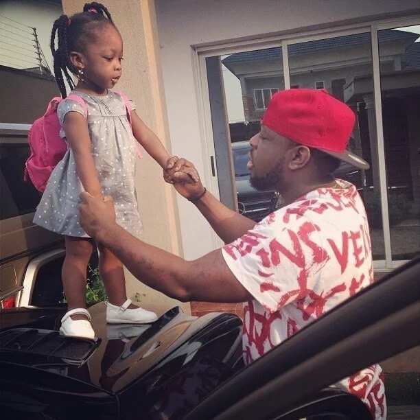 Timaya 's cute daughter