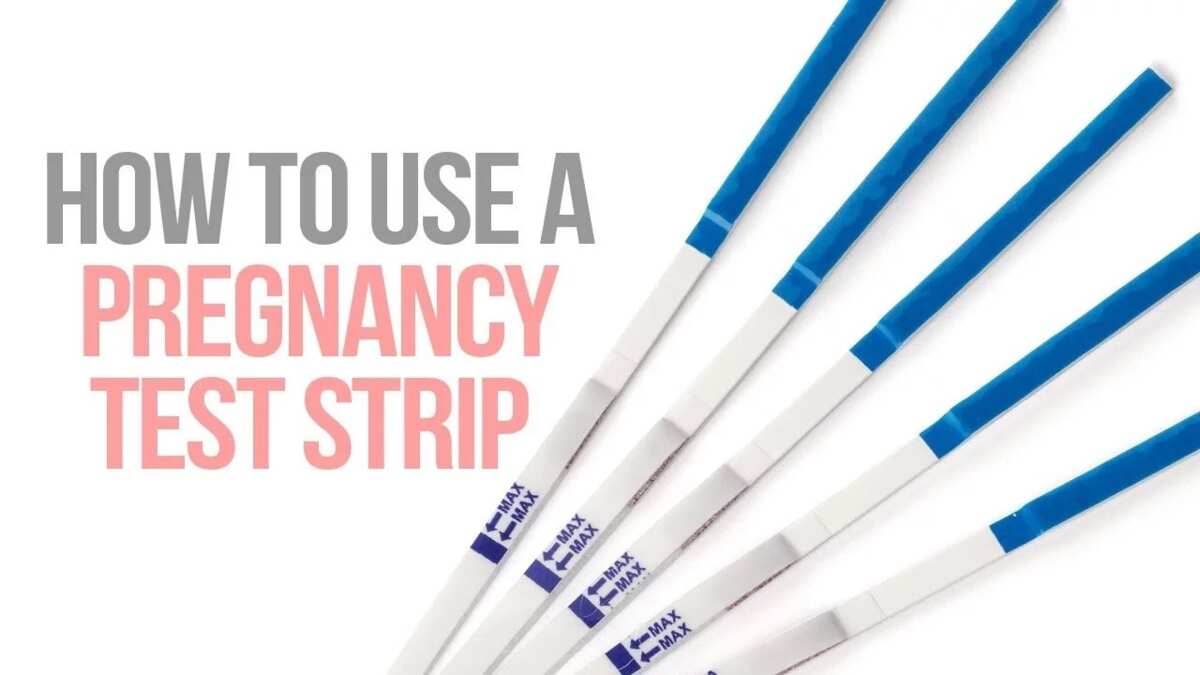 How to use pregnancy test strip at home Legit.ng