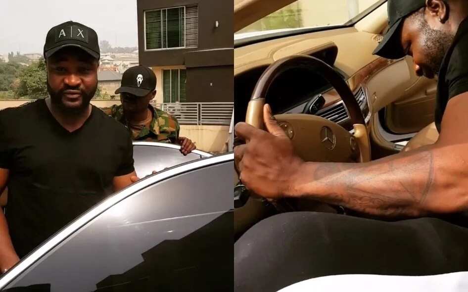 Nigerian singer Harrysong acquires bulletproof car worth N95million (photo, video)