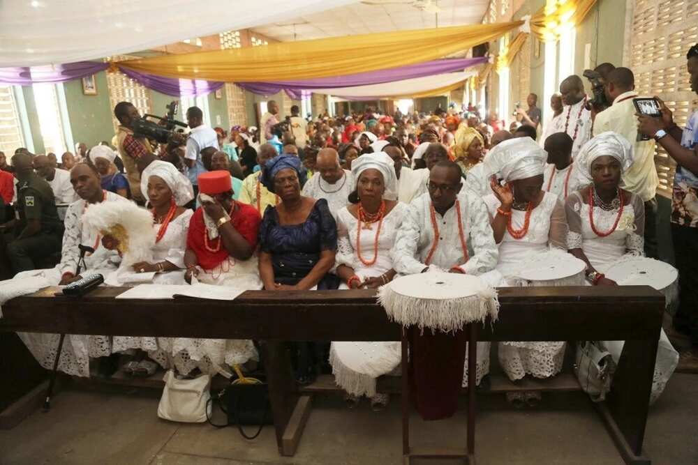 Faces at burial ceremony of late Senator Francis Spanner Okpozo (Photos) Faces at burial ceremony of late Senator Francis Spanner Okpozo (Photos)