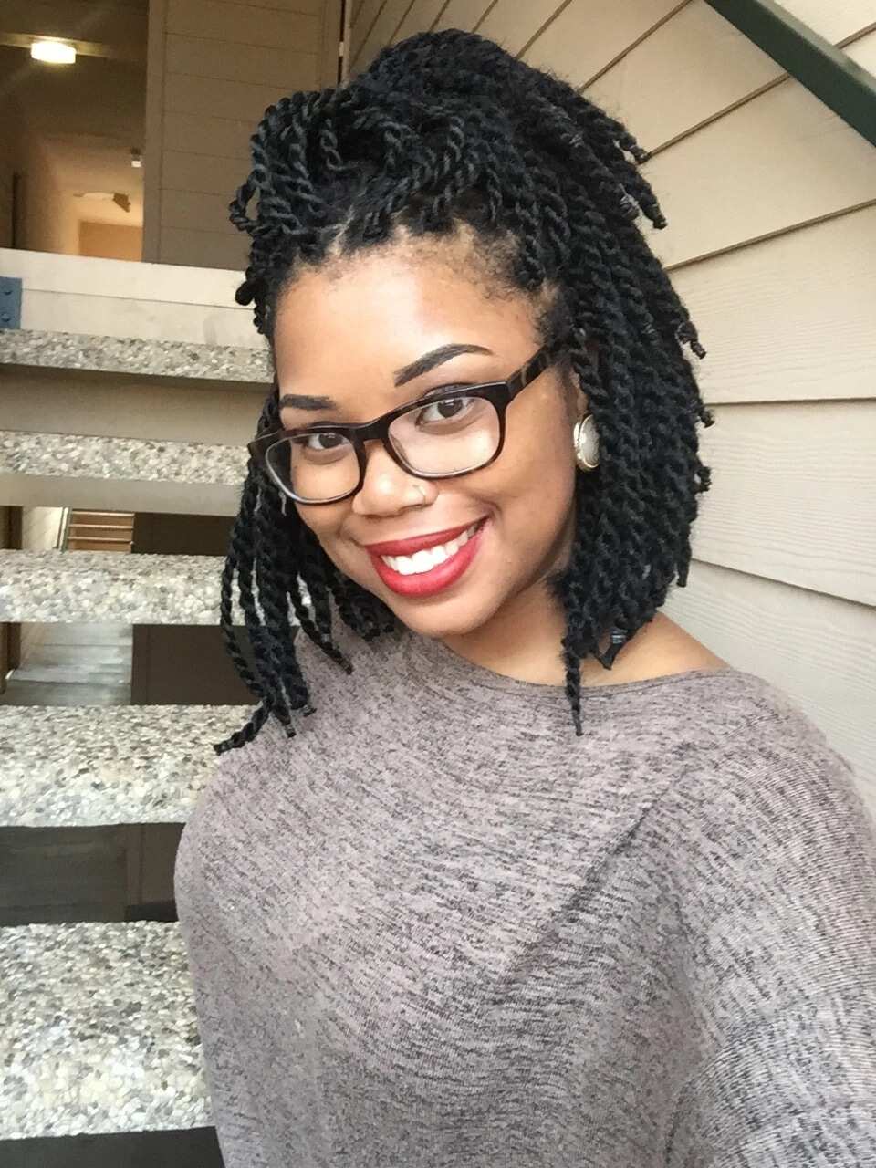 Nigerian braids hairstyles with wool 