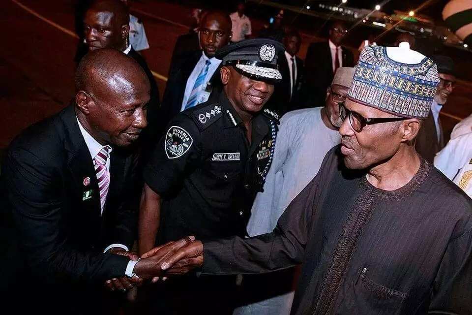 President Buhari returns from London as promised by Femi Adesina