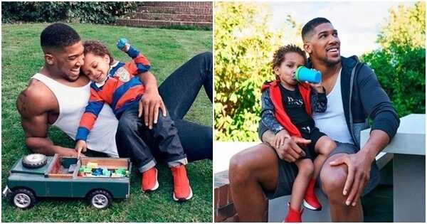 Anthony Joshua planning to have another six children to join five-year-old son JJ
