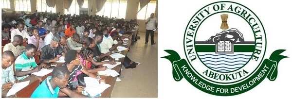 FUNAAB acceptance fee and other payments for 2018-2019