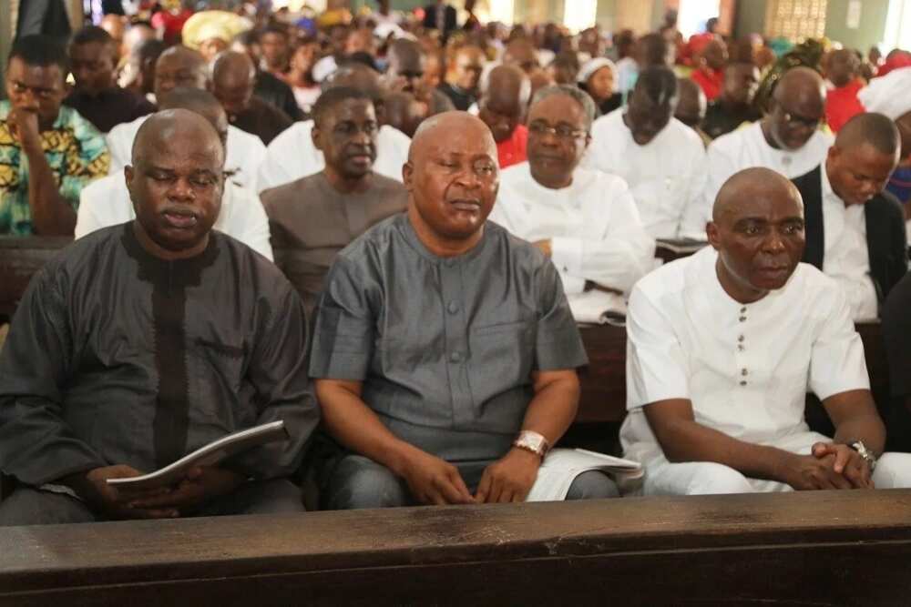 Faces at burial ceremony of late Senator Francis Spanner Okpozo (Photos) Faces at burial ceremony of late Senator Francis Spanner Okpozo (Photos)