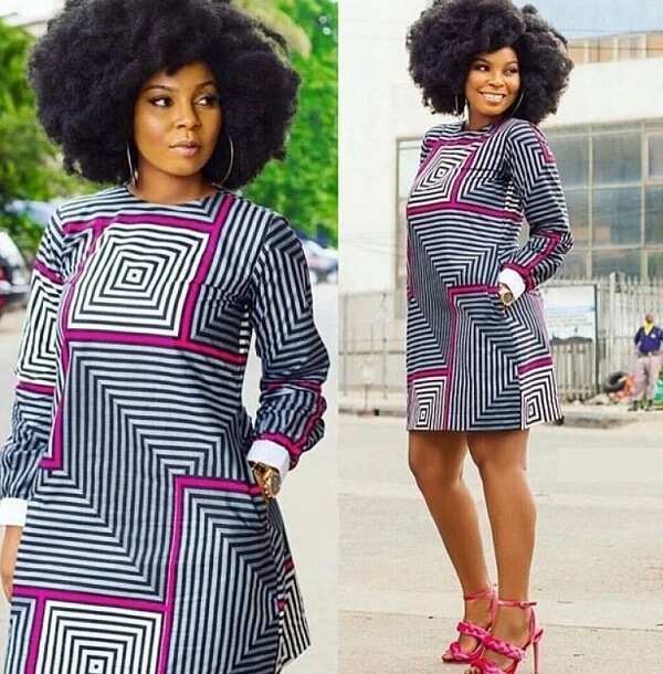 ankara shift dress styles