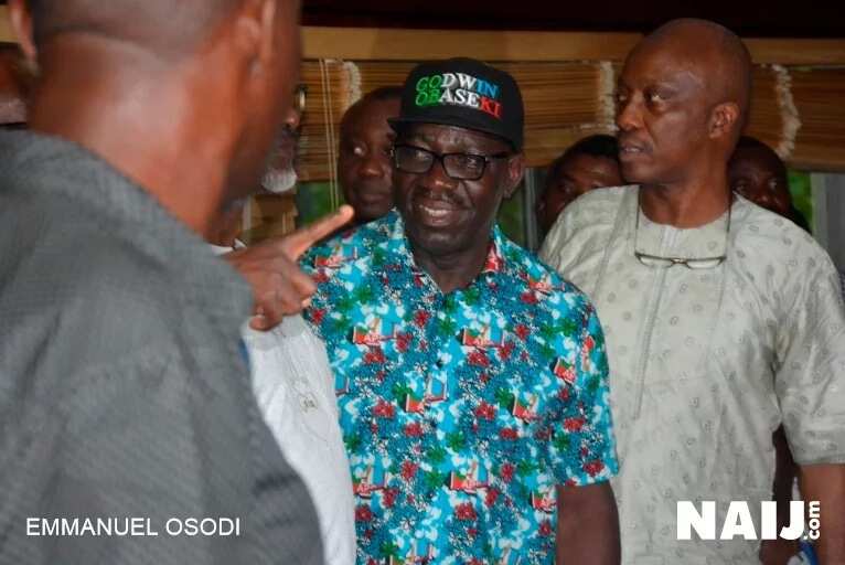 BREAKING: Godwin Obaseki wins Edo election (photos)