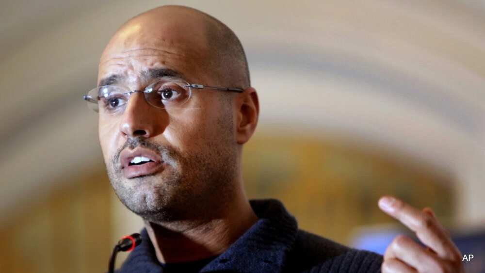 'Dan Marigayi Shugaba Gaddafi na Kasar Libiya 'Dan Marigayi Shugaba Gaddafi na Kasar Libiya