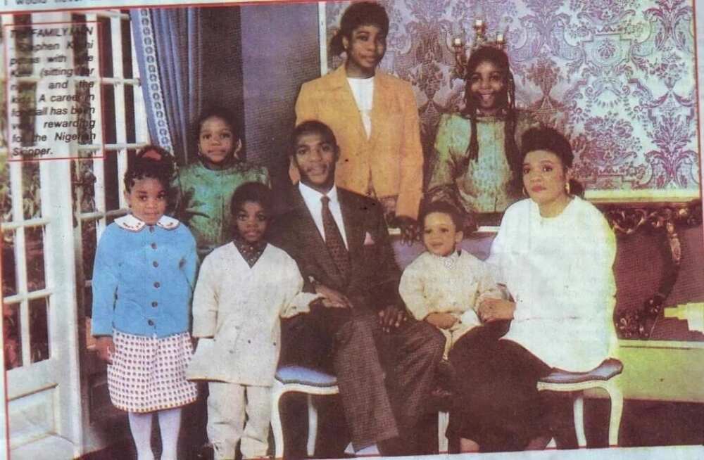 Stephen Keshi children