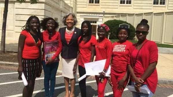 Chibok Girls Visit US Congress (PHOTOS)