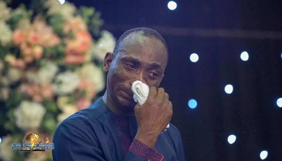 Emotions run deep as Dr Paul Enenche reportedly healed beautiful twin sisters from insanity