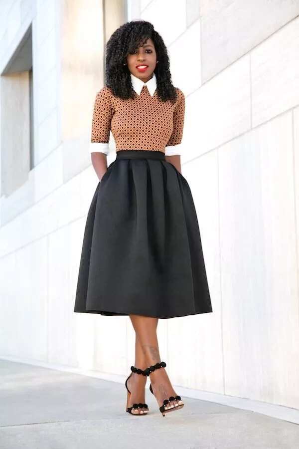 midi skirt