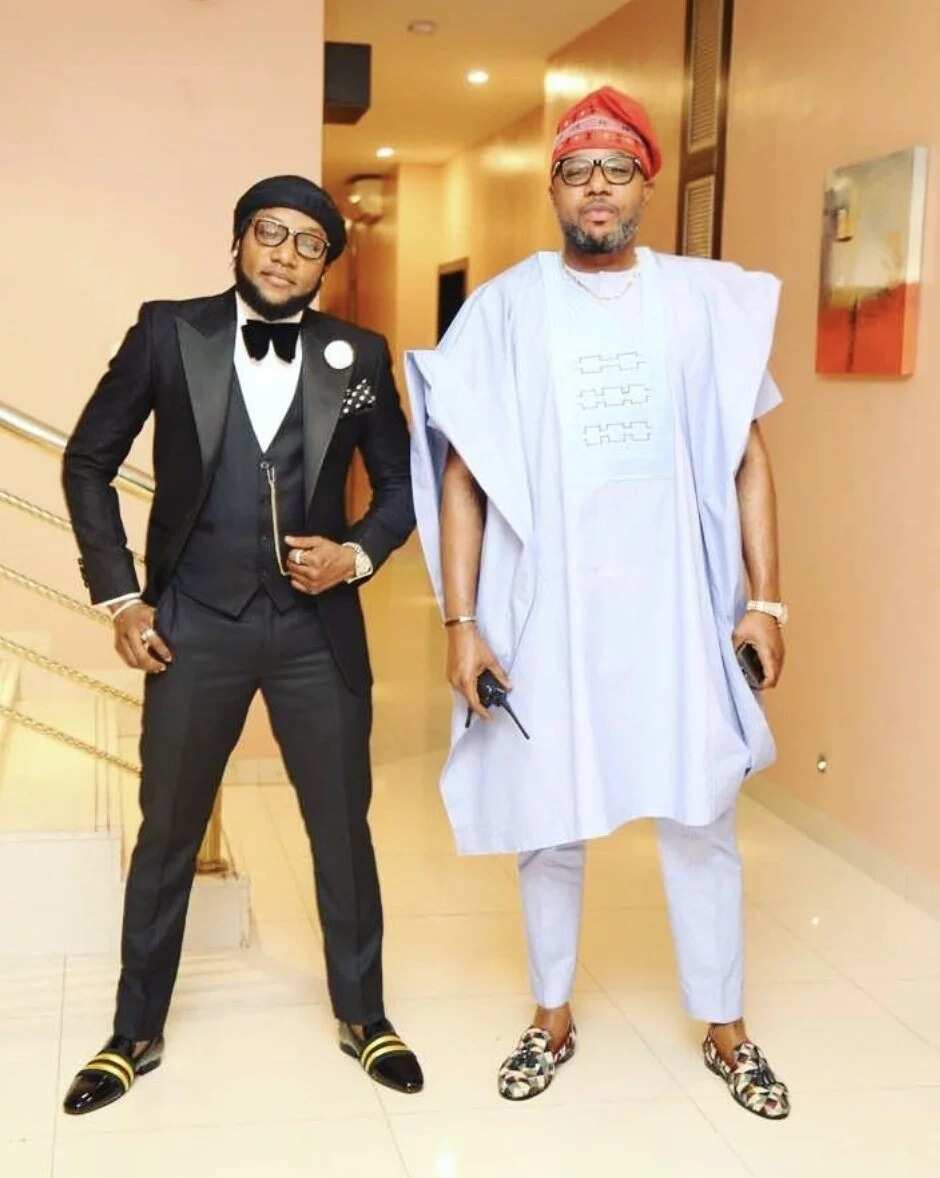 E-Money, His Wife And Kcee Attend Wedding In His Village, Welcomed By Kinsmen (Photos)