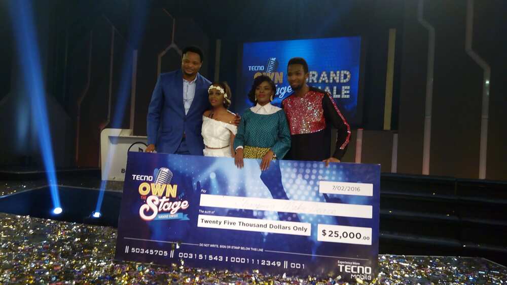 Shaapera wins TECNO Own The Stage