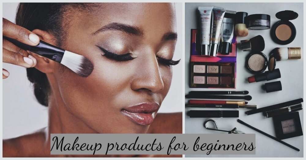 What's on the list of makeup products for beginners?