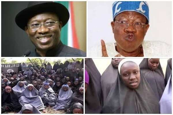 Stop finger pointing on Chibok girls' issue, FG tells Goodluck Jonathan