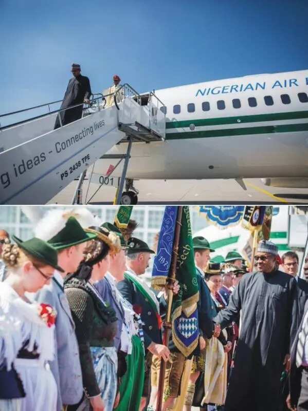 Muhammadu Buhari Arrives Germany Ahead Of G7 Summit