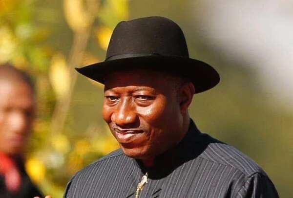 Goodluck Jonathan while in office