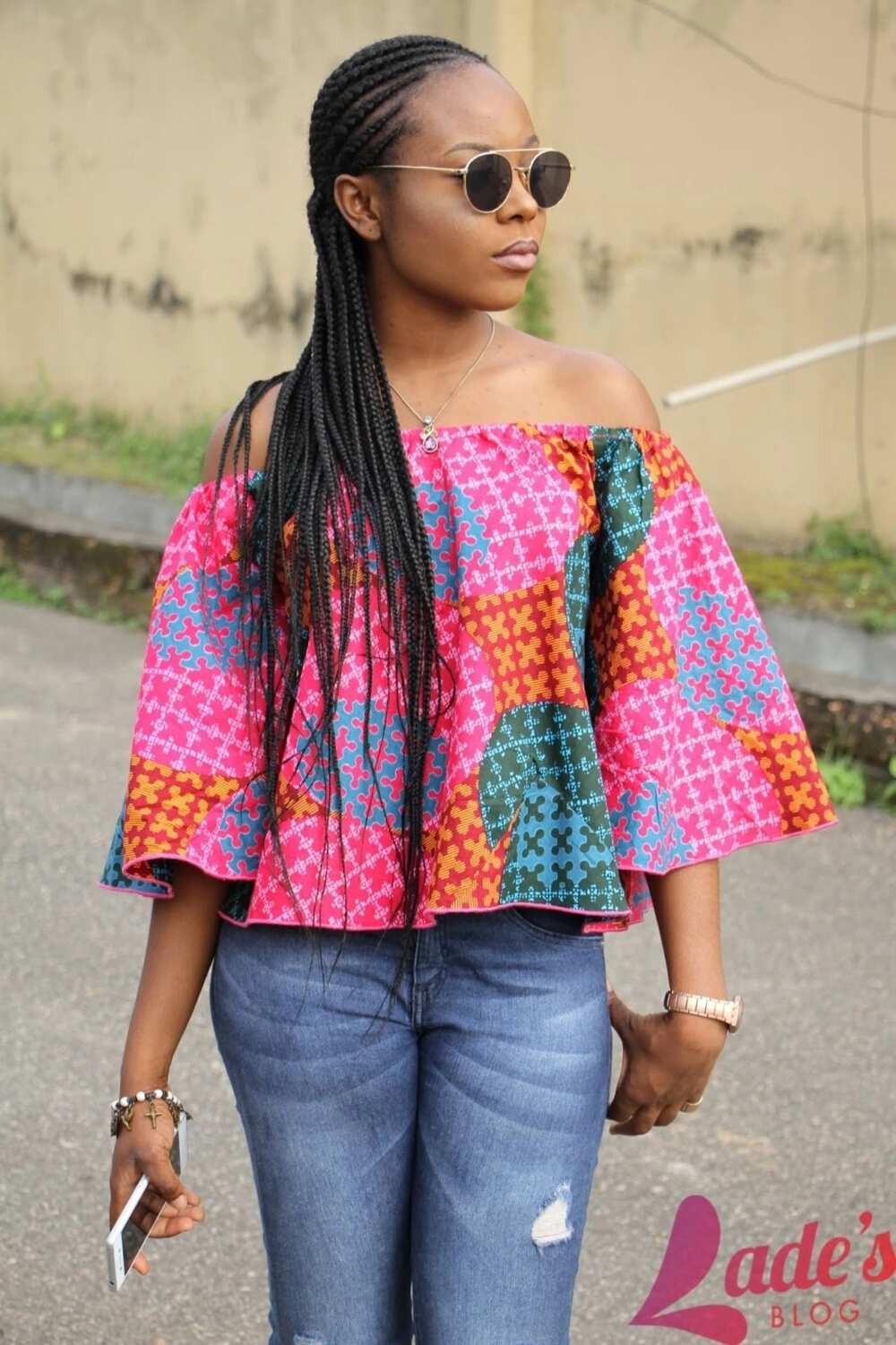 Latest Ankara blouse styles 8 Latest Ankara blouse styles 8