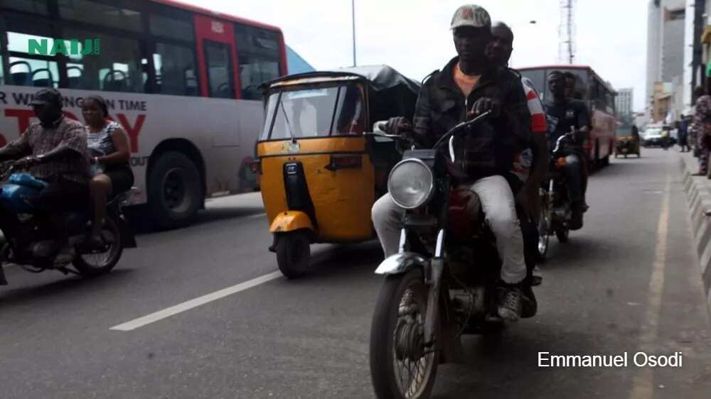 Okada riders in trouble in Lagos state