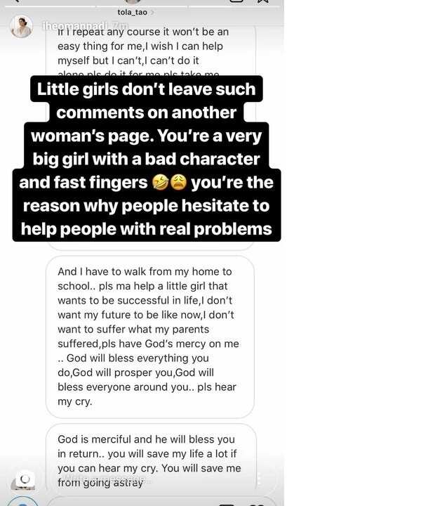 Ex MBGN Ifeoma Nnadi exposes lady who insulted Ighalo's wife