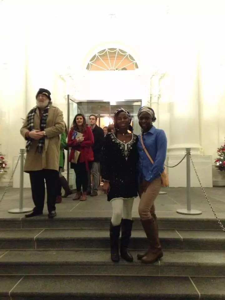 Chibok school girls visit White House