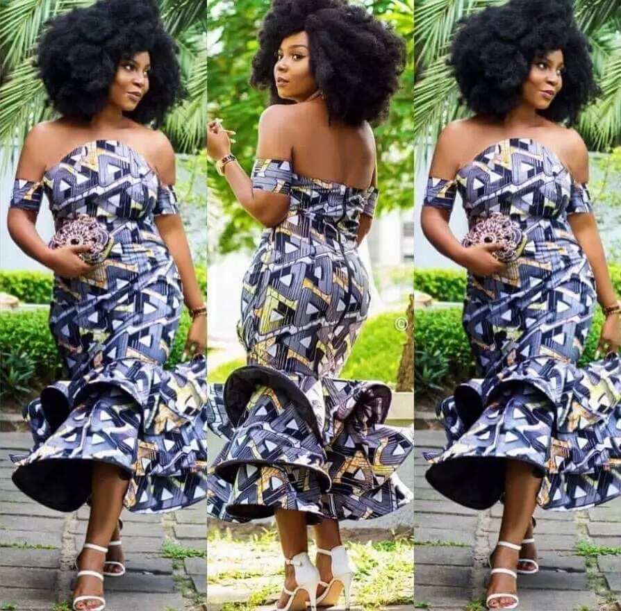 Stylish Ankara evening gowns for special ladies