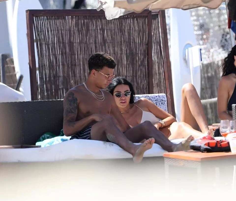 Dele Alli enjoys extended summer holiday with girlfriend Ruby in Ibiza