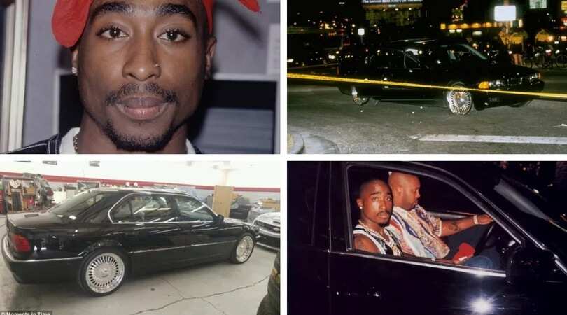 Tupac Shakur’s car and its bullet holes to sell for $1.5million - Legit.ng