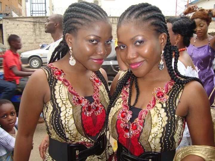 Yoruba twin girls