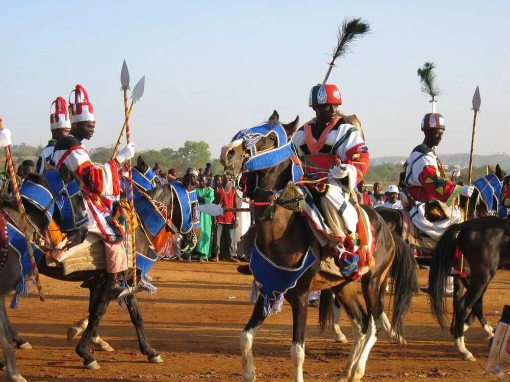 Hausa festivals and holidays in Nigeria horsemen parade