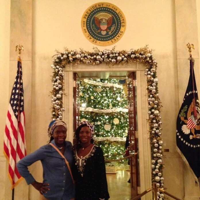 Chibok school girls visit White House