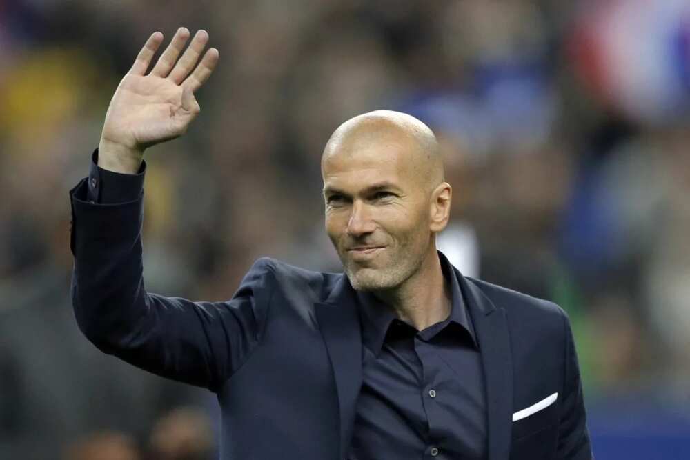 Zidane goodbye to Real Madrid