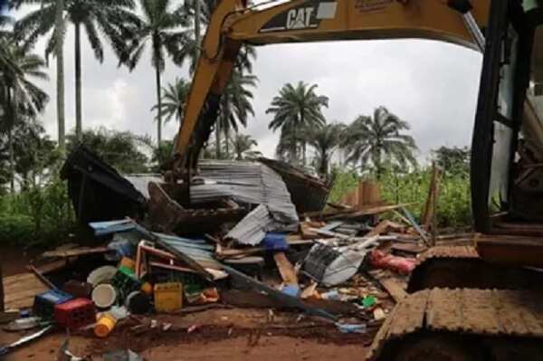 Kidnapping in Nigeria: Abia government demolish major kidnappers den