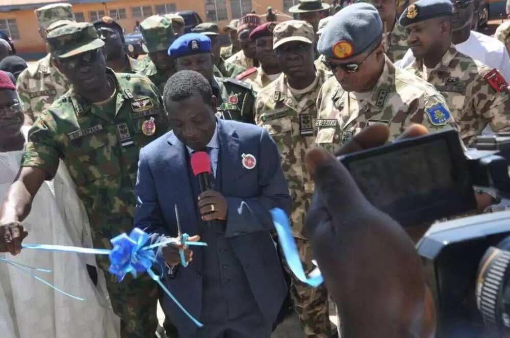 Nigerian Air Force commissions new hostel in Jos, immortalise victims of insurgency (photos)