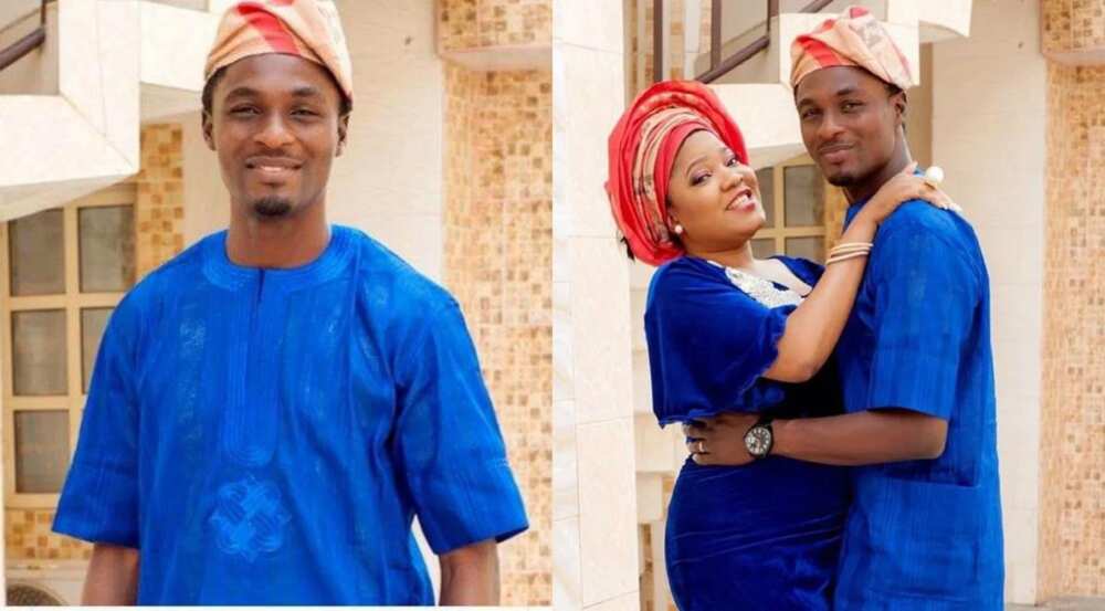 Adeniyi Johnson and his wife Adeniyi Johnson and his wife