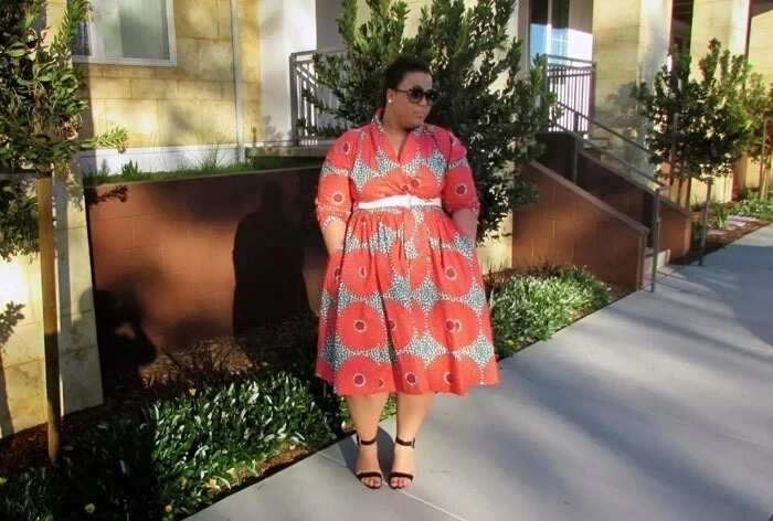 plus size ankara gowns