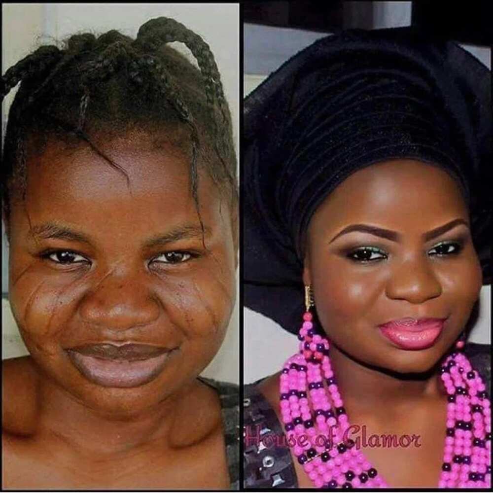 15 times Nigerian women deceived men with their makeup