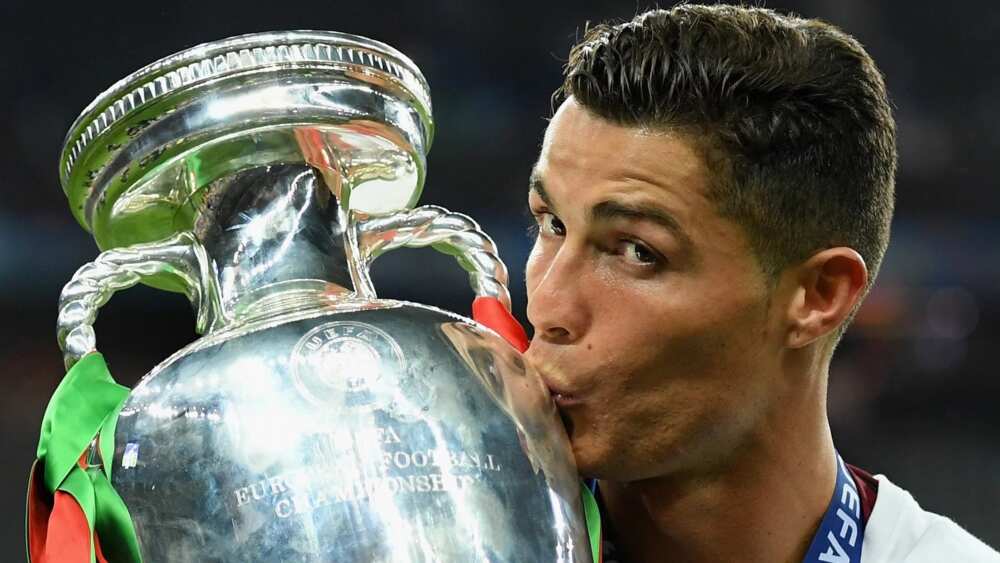 Ronaldo and the cup