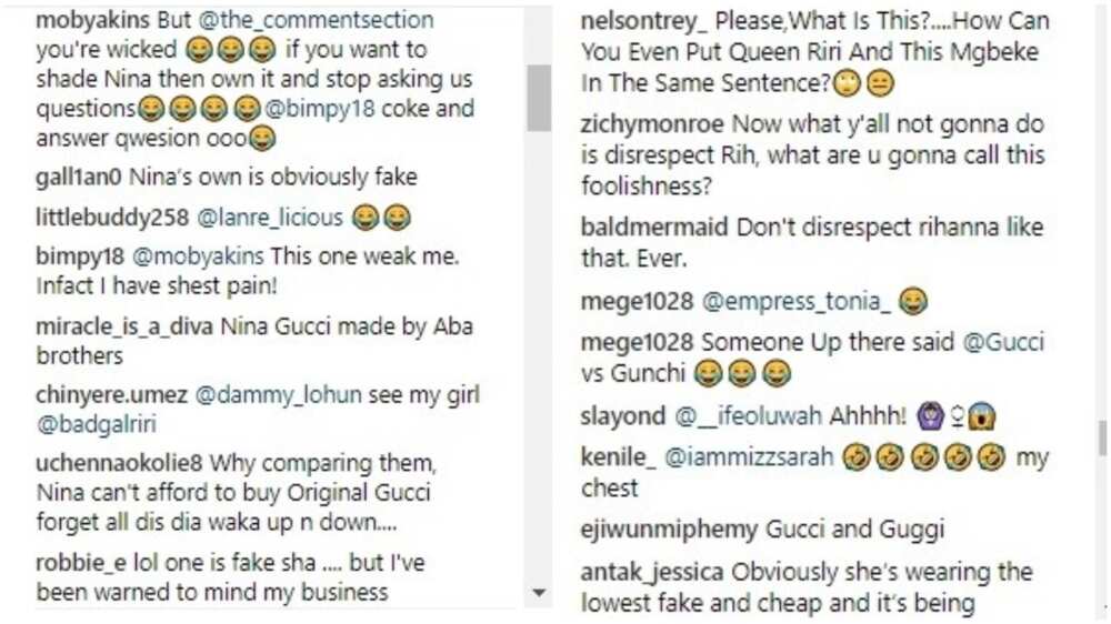 Nina under fire for allegedly wearing a fake Gucci tracksuit