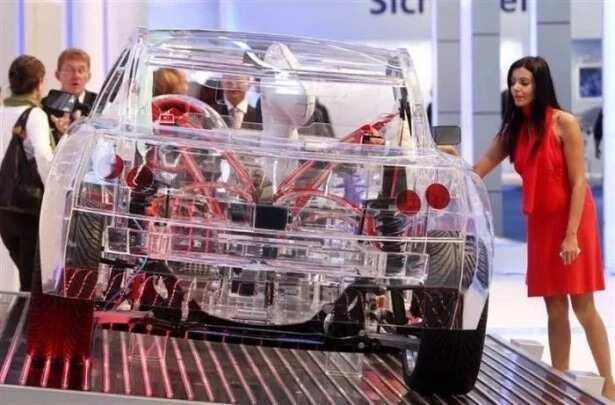 Transparent car