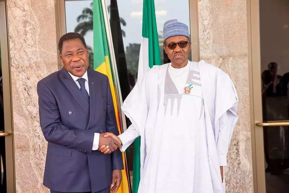 Benin President and Nigeria President