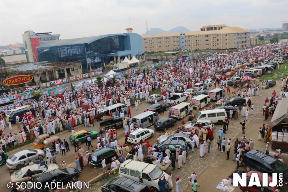 2019: Kwankwaso ya kwace birnin tarayya yayinda yake kaddamar da yakin zabe a yau 2019: Kwankwaso ya kwace birnin tarayya yayinda yake kaddamar da yakin zabe a yau