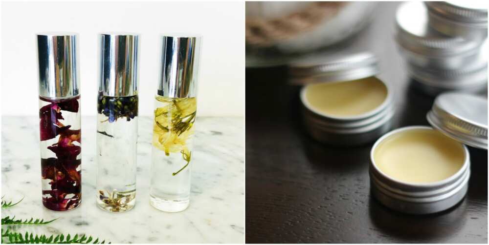 Dry and liquid perfumes